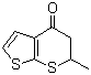 structure of CAS# 120279-85-8, 5,6-Dihydro-6-methyl-4H-thieno[2,3-b]thiopyran-4-one;5,6-Dihydro-4-hydroxy-6-methylthieno[2,3-b]thiopyran