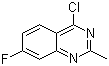 结构式 CAS# 1206694-32-7, 4-氯-7-氟-2-甲基喹唑啉