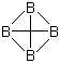 结构式 CAS# 12069-32-8, 碳化硼