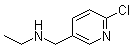 结构式 CAS# 120739-77-7, 2-氯-5-乙基氨基甲基吡啶