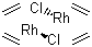 structure of CAS# 12081-16-2, Chlorobis(ethylene)rhodium (I) dimer;mu-Dichlorotetraethylene dirhodium(I)