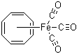 structure of CAS# 12093-05-9, Cyclooctatetraenetricarbonyliron;NSC 167370; NSC 168049; Tricarbonyl(cyclooctatetraene)iron; Tricarbonyl(eta4-cyclooctatetraene)iron