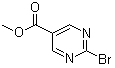 结构式 CAS# 1209459-66-4, 2-溴-5-嘧啶羧酸甲酯