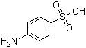 structure of CAS# 121-57-3, Sulfanilic acid;4-Aminobenzenesulfonic acid; 4-Anilinesulfonic acid