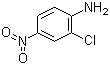 structure of CAS# 121-87-9, 2-Chloro-4-nitroaniline;1-Amino-2-chloro-4-nitrobenzene; 2-Chloro-4-nitrobenzenamine; 4-Nitro-2-chloroaniline; OCPN; OCPNA