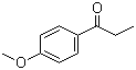 structure of CAS# 121-97-1, Methoxypropiophenone;p-Methoxypropiophenone; 1-(4-Methoxyphenyl)-1-propanone