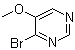 结构式 CAS# 1211184-80-3, 4-溴-5-甲氧基嘧啶