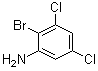 结构式 CAS# 1211214-30-0, 2-溴-3,5-二氯苯胺