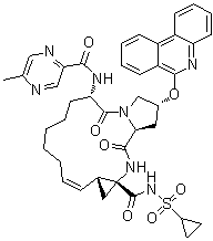 structure of CAS# 1216941-48-8, Paritaprevir;ABT 450