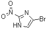 structure of CAS# 121816-84-0, 4-Bromo-2-nitroimidazole;5-Bromo-2-nitro-1H-imidazole