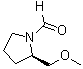 结构式 CAS# 121817-71-8, (R)-2-(甲氧基甲基)-1-吡咯烷甲醛