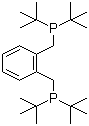 结构式 CAS# 121954-50-5, 1,2-双(二叔丁基膦甲基)苯