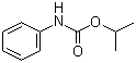 structure of CAS# 122-42-9, Propham;Isopropyl carbanilate; Isopropyl carbanilic acid ester; Isopropyl-N-phenyl carbamate; Isopropyl phenylcarbamate; Phenylcarbamic acid 1-methylethyl ester