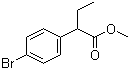 结构式 CAS# 1226228-17-6, 4-溴-alpha-乙基苯乙酸甲酯