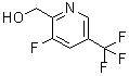 structure of CAS# 1227515-52-7, 3-Fluoro-5-(trifluoromethyl)-2-pyridinemethanol