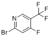 结构式 CAS# 1227565-58-3, 2-溴-4-氟-5-(三氟甲基)吡啶