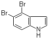 structure of CAS# 1227571-79-0, 4,5-Dibromo-1H-indole