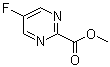 结构式 CAS# 1227575-47-4, 5-氟嘧啶-2-羧酸甲酯