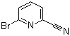 结构式 CAS# 122918-25-6, 2-溴-6-氰基吡啶
