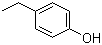 structure of CAS# 123-07-9, 4-Ethylphenol;1-Ethyl-4-hydroxybenzene; 1-Hydroxy-4-ethylbenzene; p-Ethylphenol