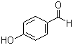 structure of CAS# 123-08-0, p-Hydroxybenzaldehyde;4-Hydroxybenzaldehyde