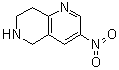 structure of CAS# 123792-68-7, 3-Nitro-5,6,7,8-tetrahydro-[1,6]naphthyridine;5,6,7,8-Tetrahydro-3-nitro-1,6-naphthyridine