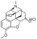 structure of CAS# 124-90-3, Oxycodone Hydrochloride;(4R,4aS,7aR,12bS)-4a-hydroxy-9-methoxy-3-methyl-2,4,5,6,7a,13-hexahydro-1H-4,12-methanobenzofuro[3,2-e]isoquinolin-7-one;hydrochloride