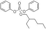 结构式 CAS# 1241-94-7, 2-乙基己基二苯基磷酸酯; 二苯基磷酸-2-乙基己酯; 磷酸-2-乙基己基二苯酯