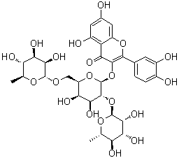结构式 CAS# 124151-38-8, 粗叶悬钩子甙