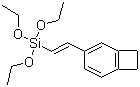 结构式 CAS# 124389-79-3, 4-三乙氧硅基乙烯基苯并环丁烯