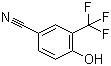 结构式 CAS# 124811-71-8, 4-羟基-3-三氟甲基苯腈