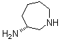 structure of CAS# 124932-43-0, (R)-3-Aminohexahydroazepine