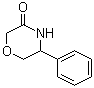 structure of CAS# 1260672-03-4, 5-Phenyl-3-morpholinone