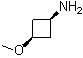 结构式 CAS# 1268521-35-2, 顺式-3-甲氧基环丁胺