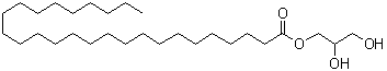 结构式 CAS# 127098-14-0, 甘油-1-二十六烷酸酯