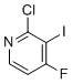 结构式 CAS# 1271477-28-1, 2-氯-4-氟-3-碘吡啶