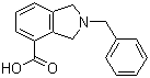 结构式 CAS# 127169-17-9, 2-苄基异吲哚啉-4-羧酸