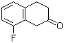 结构式 CAS# 127169-82-8, 8-氟-3,4-二氢-2(1H)-萘酮