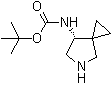 structure of CAS# 127199-44-4, N-(7R)-5-Azaspiro[2.4]hept-7-yl-carbamic acid 1,1-dimethylethyl ester