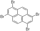 1,3,6,8-Tetrabromopyrene molecular structure (CAS 128-63-2)