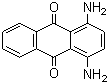 结构式 CAS# 128-95-0, 1,4-二氨基蒽醌