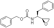 结构式 CAS# 128018-44-0, (2S,3S)-1,2-环氧-3-苄氧羰基氨基-4-苯基丁烷