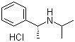 structure of CAS# 128593-72-6, (R)-N-Isopropyl-1-phenylethylamine hydrochloride