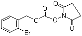 结构式 CAS# 128611-93-8, 2-溴苄基-N-琥珀酰亚胺基碳酸酯