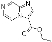 结构式 CAS# 1286754-14-0, 咪唑并[1,2-a]吡嗪-3-羧酸乙酯