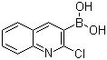 structure of CAS# 128676-84-6, 2-Chloroquinoline-3-boronic acid