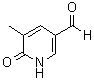 structure of CAS# 1289194-02-0, 1,6-Dihydro-5-methyl-6-oxo-3-pyridinecarboxaldehyde