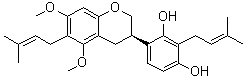 结构式 CAS# 129314-37-0, 甘草异黄烷甲