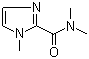structure of CAS# 129378-60-5, N,N,1-Trimethyl-1H-imidazole-2-carboxamide