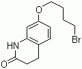 structure of CAS# 129722-34-5, 3,4-Dihydro-7-(4-bromobutoxy)-2(1H)-quinolinone